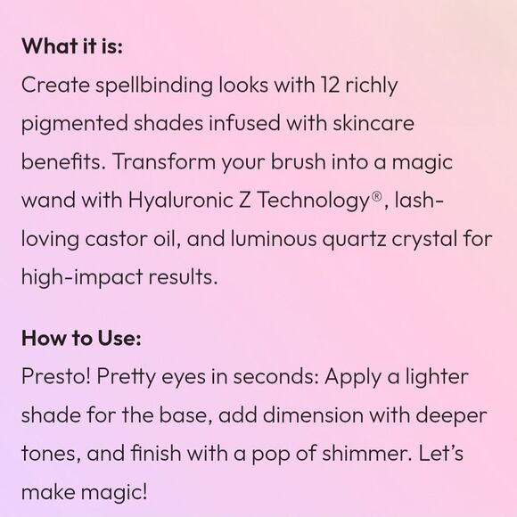 ⏬️PRICEDROP⏬️Formula Z Pretty Magic Eyeshadow Palette - Picture 4 of 5